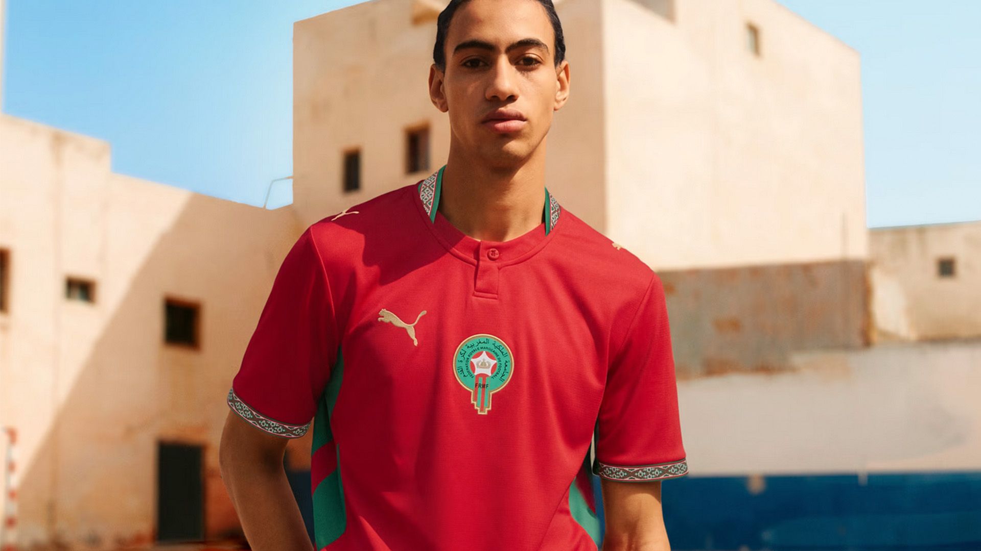 2026年FIFAワールドカップ・モロッコ代表ユニフォーム：ホーム